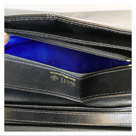 VINTAGE - CORET CANADA FAUX SNAKESKIN LEATHER BAG - Picture 6 of 8